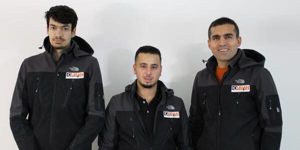 Unsere zwei engagierte Lehrlinge im 1 Jahr